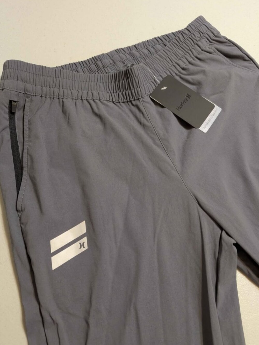 NWT men's small gray pants by Hurley